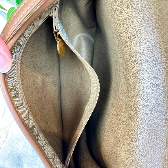 DIOR vintage honeycomb canvas and leather Crossbody or Shoulder Bag. Great GIFT! - Picture 13 of 16